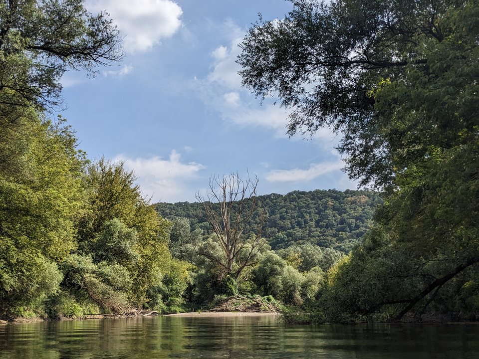Rieka Ipeľ – splav Malé Kosihy Szob, pohraničná divočina